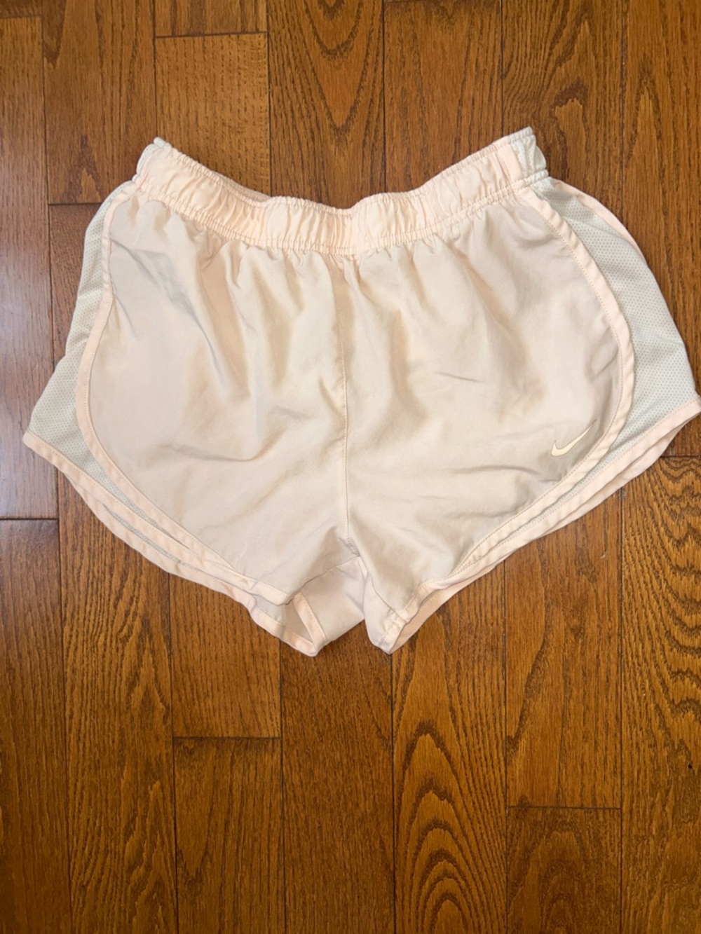 Nike Women's Cream/baby pink Shorts
